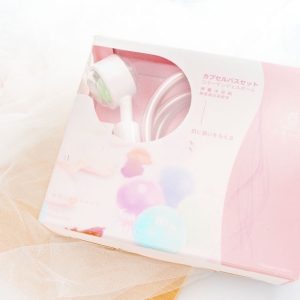 膠囊蓮蓬頭組合 香氛 法國精油 芳香療法 SPA 沐浴球 沐浴禮盒 新屋禮盒 久統