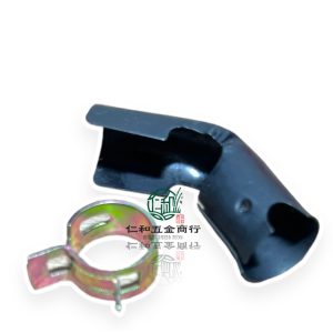 《仁和五金/農業資材》電子發票 割草機排氣管彎頭 排氣管彎頭 排氣彎頭 三菱排氣管彎頭 割草機 零件 消音彎片 L管 - (庫221-03)割草機排氣管彎頭含管束