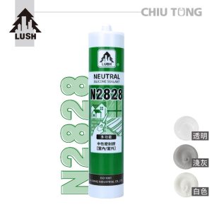 《仁和農業資材》電子發票 LUSH樹牌 N2828中性密封膠300ML 透明 白色 久統