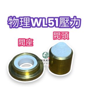 物理 WL51 自動洩壓 壓力閥頭 壓力閥座 噴霧機零件 物理噴霧機