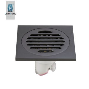 銅製廚衛排水蓋(ABS排水芯) 10X10CM排水孔蓋 地漏 防臭防蟲 久統