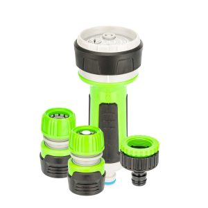 四段直噴水槍接頭組 噴水槍 灑水槍 澆花 灌溉 排水 園藝 溫室灌溉工程 久統