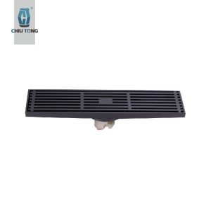 銅製長條排水蓋(ABS排水芯) 300X83mm排水孔蓋 地漏 防臭防蟲 久統