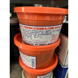 《仁和五金/農業資材》電子發票 YEEPIN 耐高溫 牛油脂 黃油 磅裝 400g 牛油 潤滑油 牛油條 噴霧機 割草機 - 台灣阿牛橘色罐耐高溫磅裝牛油