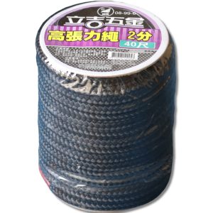 高張力繩 2分 40尺 08-99-6 手提袋 吊床 帳篷 登山 攀岩 救生繩 立吉