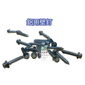 《仁和五金/農業資材》蝦皮電子發票 鋁用壁釘 藍波釘 鋁門釘 水泥釘 水泥螺絲 5.8鑽兼鎖 1/4(2分)10支入