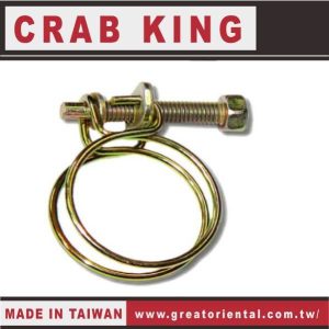 《仁和五金/農業資材》電子發票 CRAB KING 二條型水管束 水管束 管束 瓦斯管束 壓力管束 瓦斯安全 蟹王工具