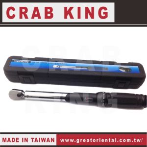 《仁和五金/農業資材》電子發票 CRAB KING 72齒視窗型扭力板手 扭力板手  蟹王工具