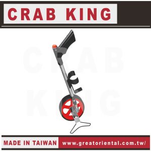 《仁和五金/農業資材》電子發票 CRAB KING 五位數測距輪 測距輪 測距儀 測距車 蟹王工具