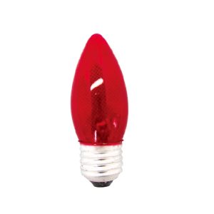 《仁和五金/農業資材》電子發票 電精靈 鎢絲燈泡 15W 紅光 25入裝/盒 E27燈泡