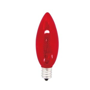 《仁和五金/農業資材》電子發票 電精靈 鎢絲燈泡 15W 紅光 50入裝/盒 E12燈泡 燈炮 電精靈