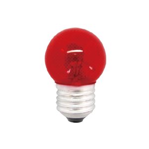 《仁和五金/農業資材》電子發票 電精靈 鎢絲燈泡 5W 紅光 25入裝/盒 E27燈泡