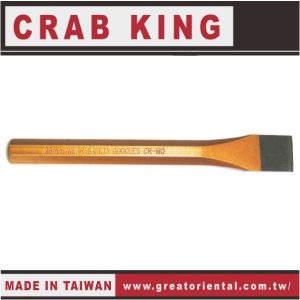 《仁和五金/農業資材》電子發票 CRAB KING 鉻鉬鋼平鑿  平鑿 打水泥 打牆 敲牆 敲水泥 蟹王工具