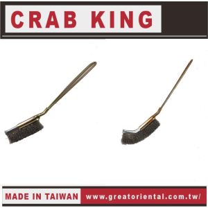 《仁和五金/農業資材》電子發票 CRAB KING 9"鋼絲刷 鐵絲刷 鋼刷 銹刷 防銹刷 蟹王工具