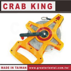 《仁和五金/農業資材》電子發票 CRAB KING 手提布尺 布尺 長距離布尺 長距離捲尺 蟹王工具