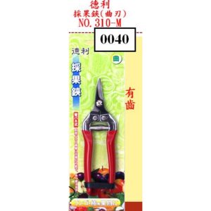 《仁和五金/農業資材》電子發票 NO.310-M 短曲刃 柳丁剪 柿剪刀 採果剪 柑橘剪 德利