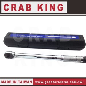 《仁和五金/農業資材》電子發票 CRAB KING 葫蘆頭扭力板手 扭力板手 蟹王工具