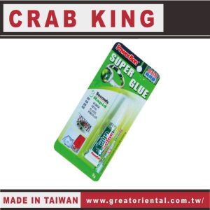 《仁和五金/農業資材》電子發票 CRAB KING 3g高黏度瞬間膠 瞬間膠 膏狀快乾 快乾 膏狀瞬間膠 蟹王工具