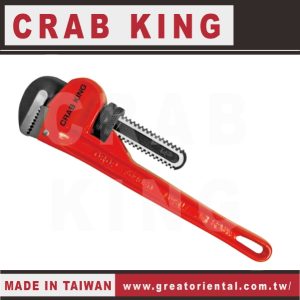 《仁和五金/農業資材》電子發票 CRAB KING 美式管子鉗 水管鉗 管鉗 蟹王工具