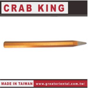 《仁和五金/農業資材》電子發票 CRAB KING 鉻鉬鋼尖鑿 尖鑿 打水泥 打牆 敲牆 敲水泥 蟹王工具