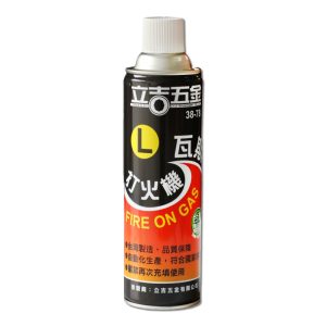 《仁和五金/農業資材》電子發票 打火機瓦斯補充罐 打火機瓦斯 立吉打火機瓦斯 大 300g L (立吉)