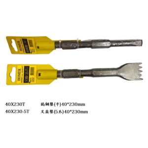 《仁和五金/農業資材》電子發票 日立 牧田 BOSCH通用 40型電動鎚用 鎢鋼電動鑿 電動鑿子 平 五爪 (路)