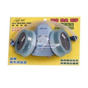 《仁和五金/農業資材》電子發票 台灣 Safe air 280系列 防護口罩 雙罐 280-03 防毒面罩 濾罐式 神田