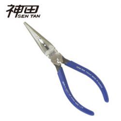 《仁和五金/農業資材》電子發票 神田 SEN TAN 神田A-108T#尖口壓著兩用鉗 尖嘴鉗 壓接尖口鉗  6"