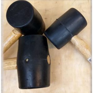 《仁和五金/農業資材》電子發票 橡膠鎚 台灣製 打鐵の舖 橡膠 塑膠錘 槌子 厚實打擊 不傷角鋼